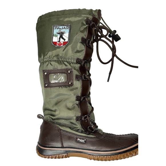 Pajar Canada Women’s Grip Tall Winter Boots Size 6-6.5 Waterproof Insulated EUC - Picture 4 of 10